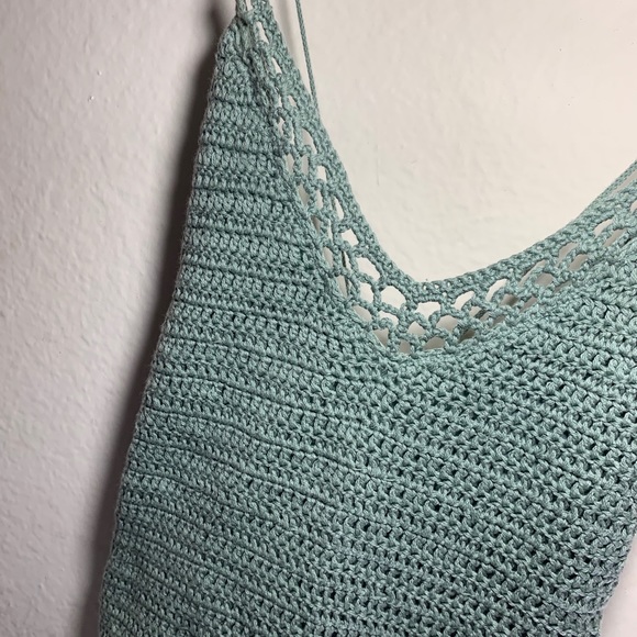 NWT Sage knitted one piece swimsuit with tie back - Picture 9 of 15